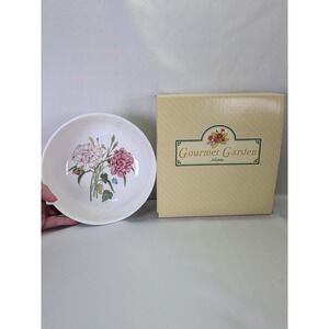 Noritake Casual 7.5" Serving Bowl  "Gourmet Garden" 7940/9 New With Box‎ Floral